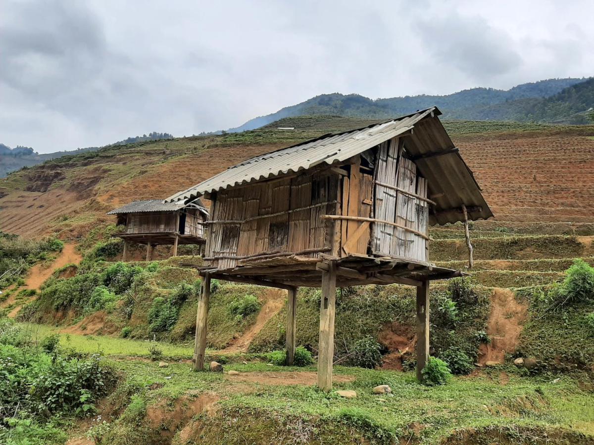 Dong Suoi H'Mong Homestay & Bungalow - Trek & Vegetarian Food Mu Cang Chai Exterior foto