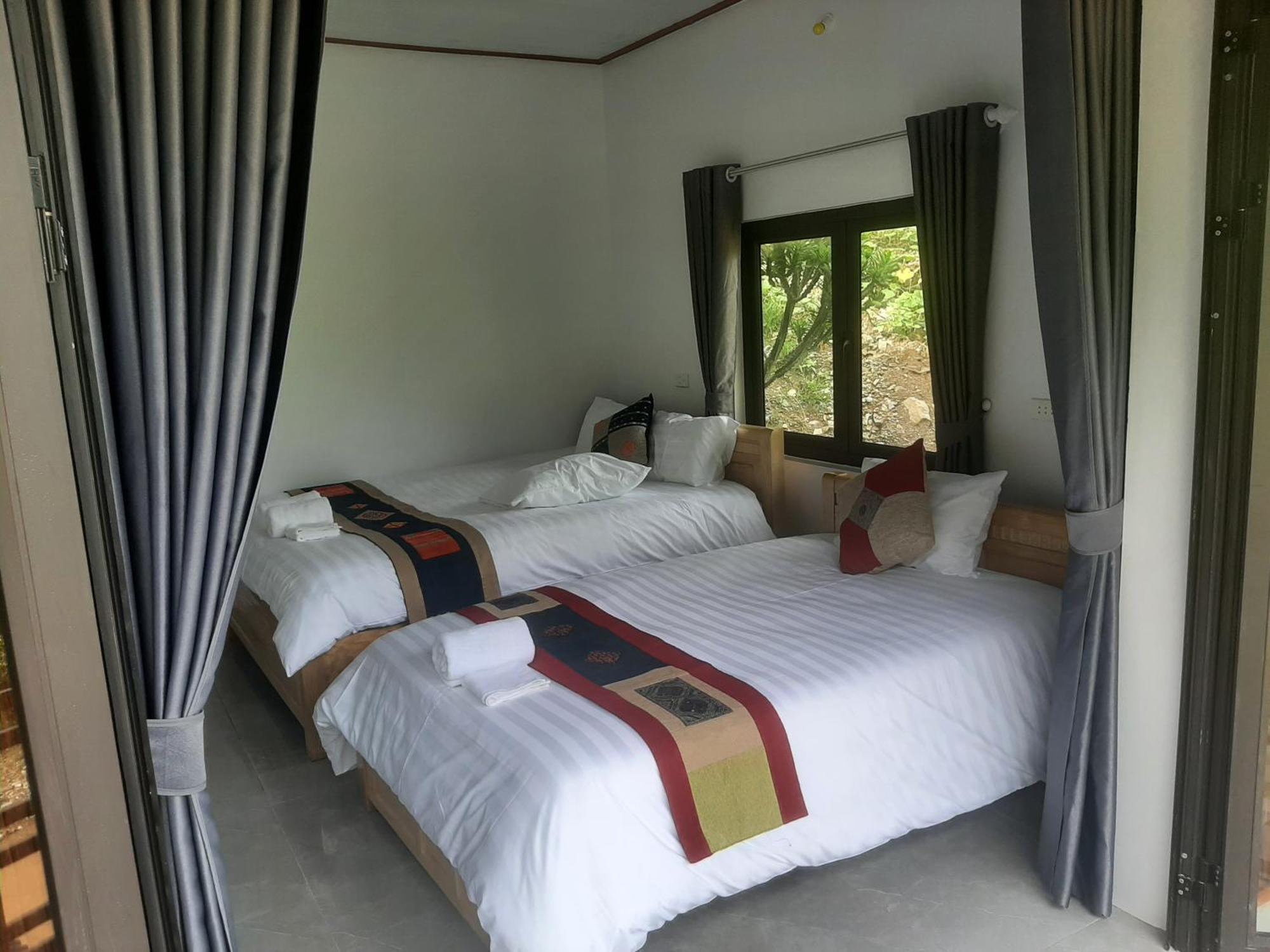 Dong Suoi H'Mong Homestay & Bungalow - Trek & Vegetarian Food Mu Cang Chai Exterior foto
