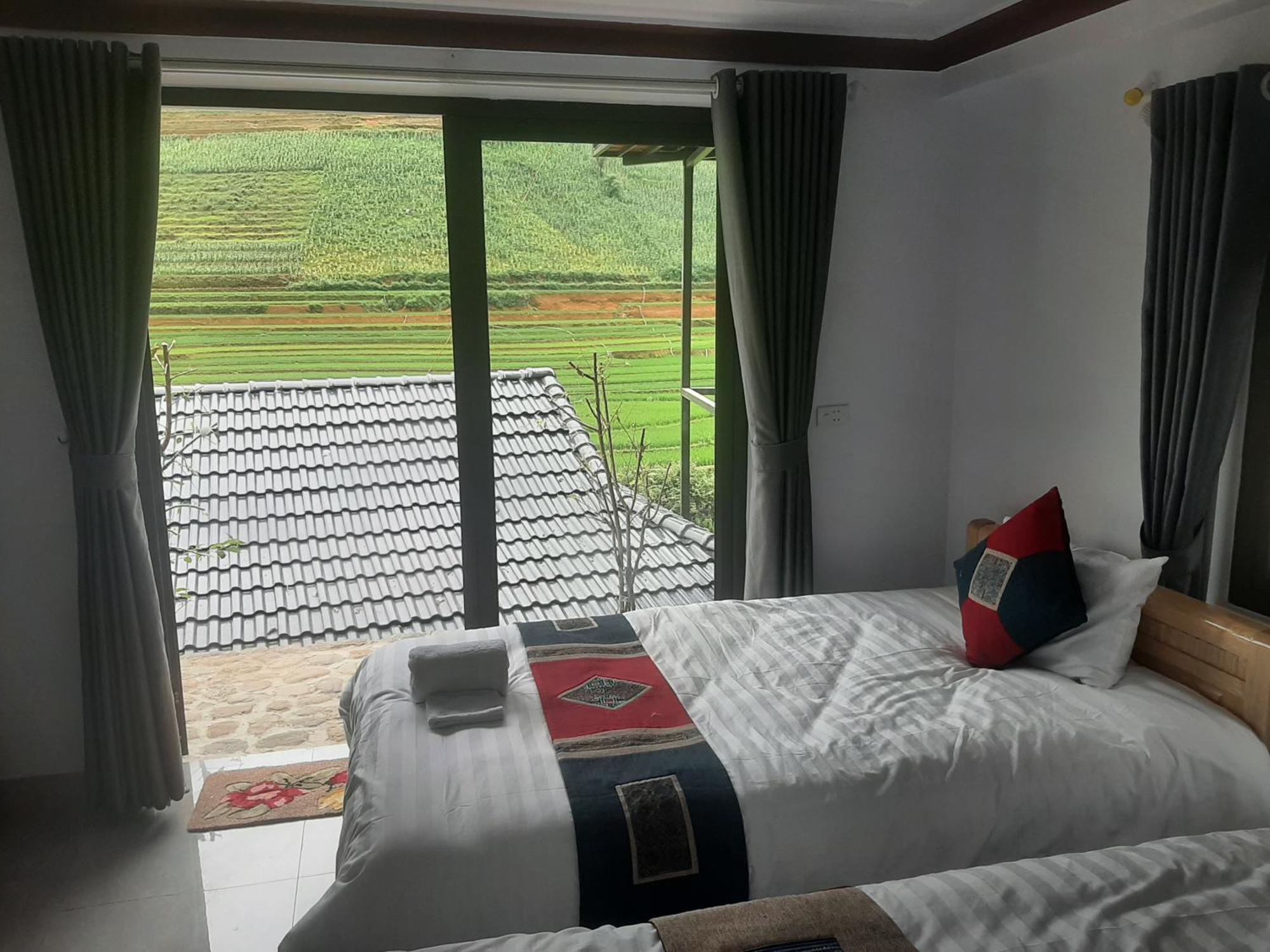 Dong Suoi H'Mong Homestay & Bungalow - Trek & Vegetarian Food Mu Cang Chai Quarto foto