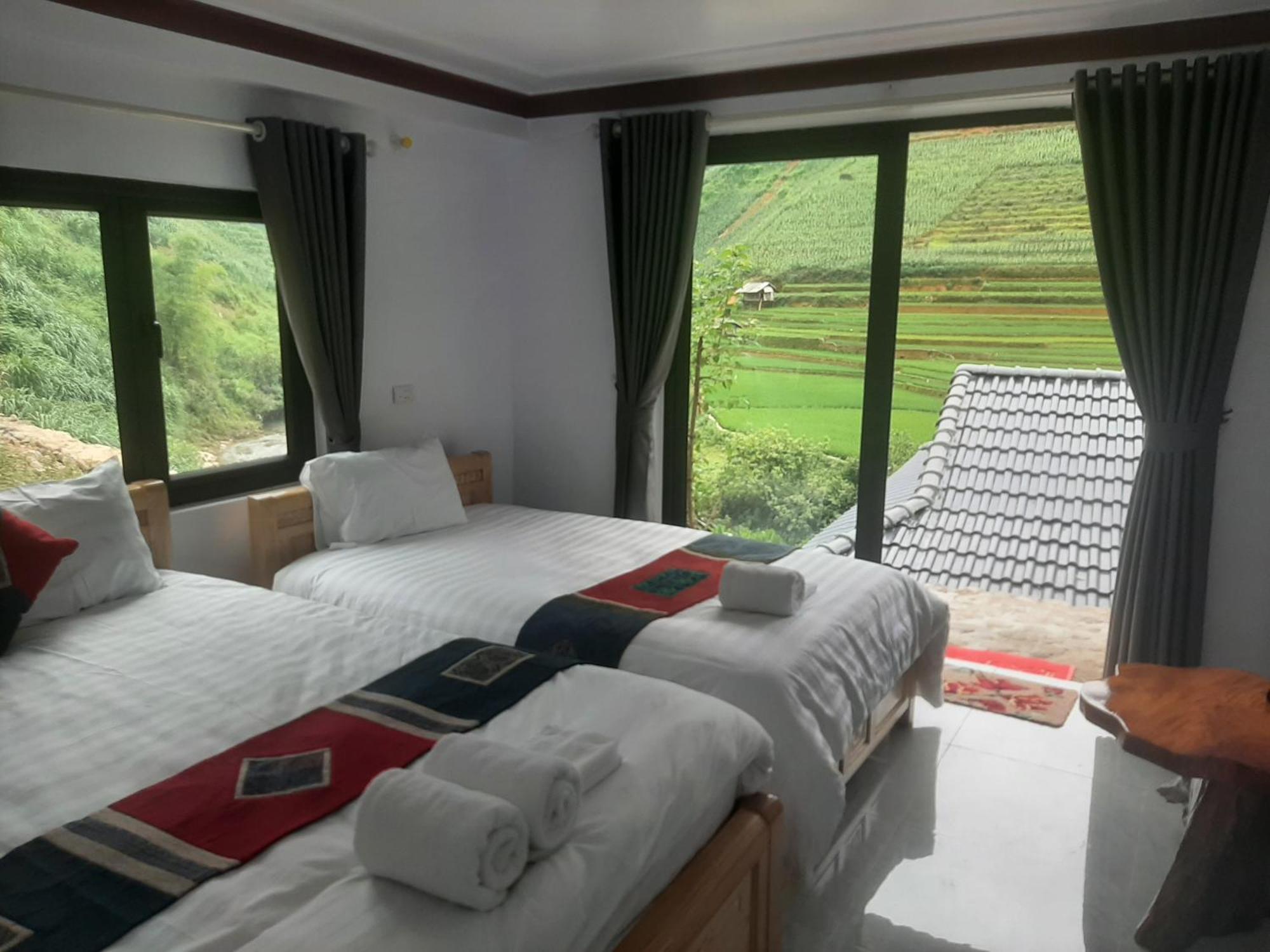 Dong Suoi H'Mong Homestay & Bungalow - Trek & Vegetarian Food Mu Cang Chai Quarto foto